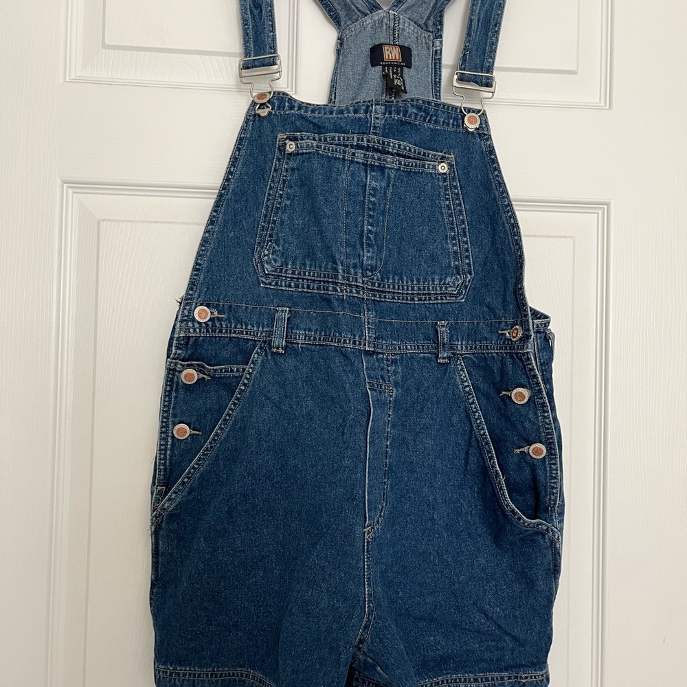 Stylish Blue Denim Overalls for Women